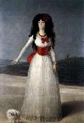 Francisco de goya y Lucientes The Duchess of Alba oil